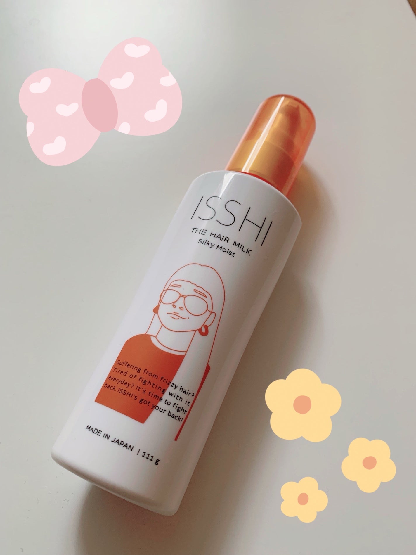イッシ ザ ヘアミルク シルキーモイスト( ピュアフラワーブーケ)/ISSHI/アウトバストリートメントを使ったクチコミ(1枚目)