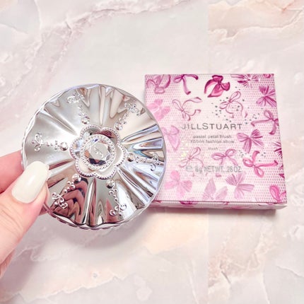 ジルスチュアート パステルペタル ブラッシュ/JILL STUART/パウダーチークを使ったクチコミ(4枚目)