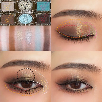 スウィーティーベア コレクション アイシャドウパレット/FlowerKnows/アイシャドウパレットを使ったクチコミ(5枚目)