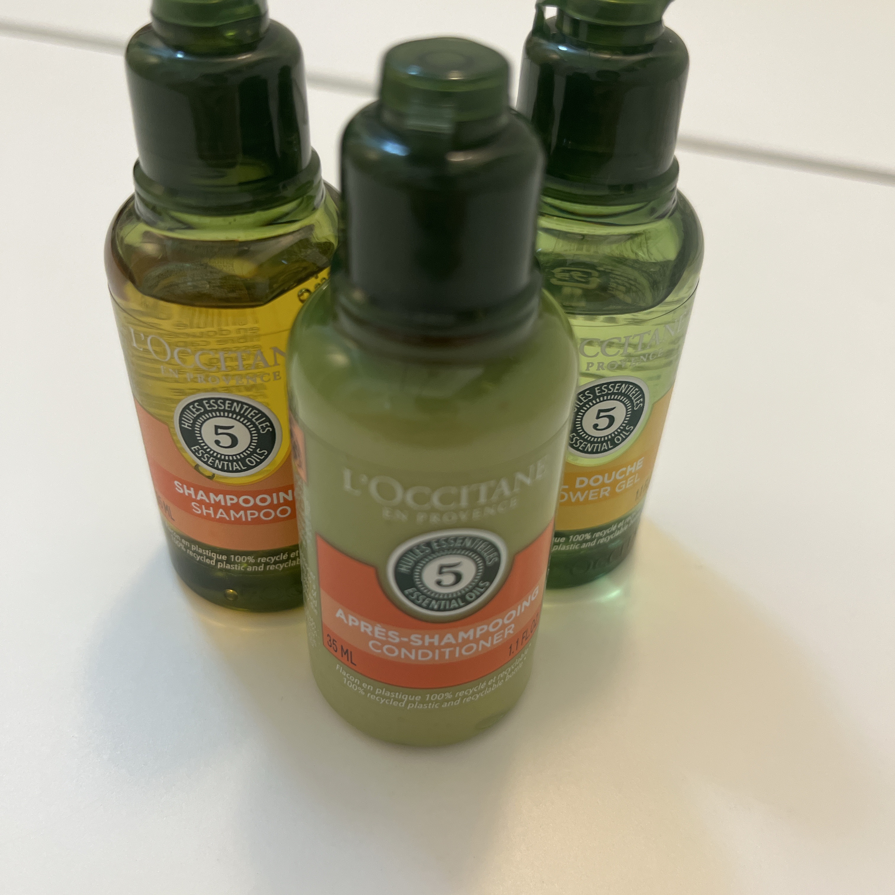 ファイブハーブスRシャンプーc/L'OCCITANE/バスグッズを使ったクチコミ（2枚目）