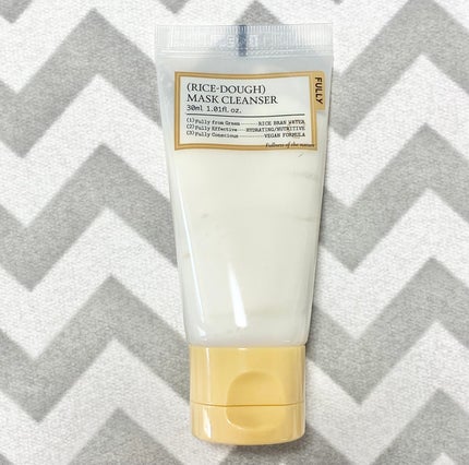 米PDRNマスククレンザー/FULLY/洗顔フォームを使ったクチコミ(1枚目)