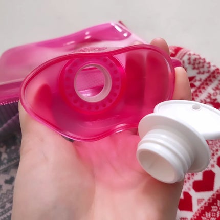 きょのすけ on LIPS 「<湯たんぽ 北欧柄ニット製カバー付き 2セット 1.8L容量>..」(4枚目)