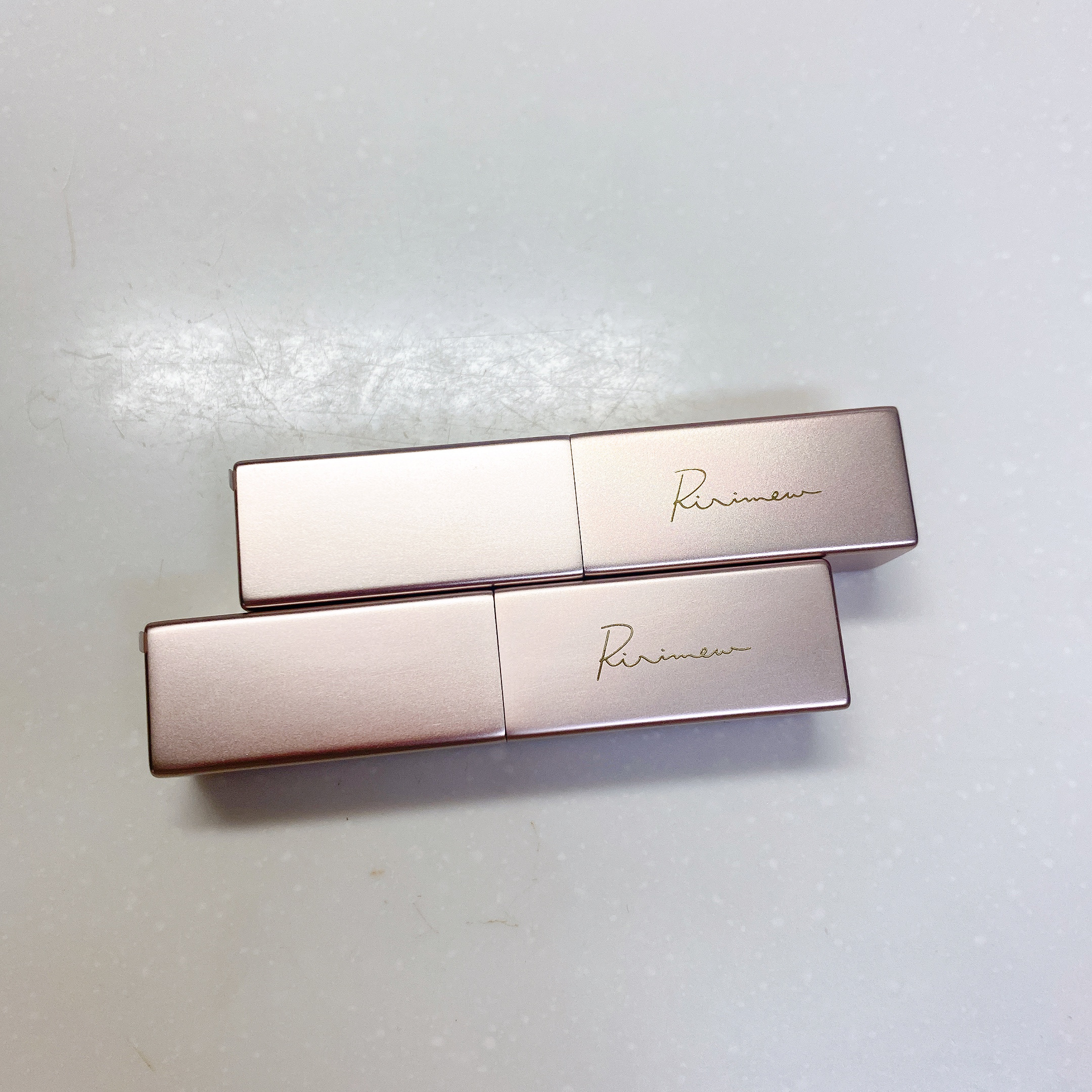 リリミュウ バタールージュ/Ririmew/口紅を使ったクチコミ（2枚目）