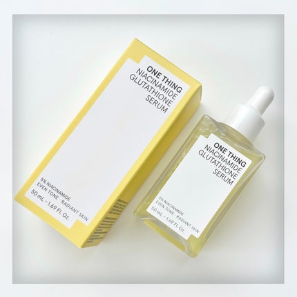 ナイアシンアミドグルタチオンセラム/ONE THING/美容液を使ったクチコミ(1枚目)