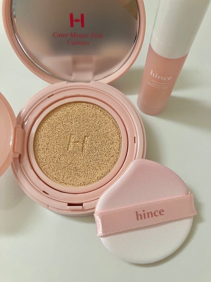 カバーマスターピンククッション/hince/クッションファンデーションを使ったクチコミ(2枚目)
