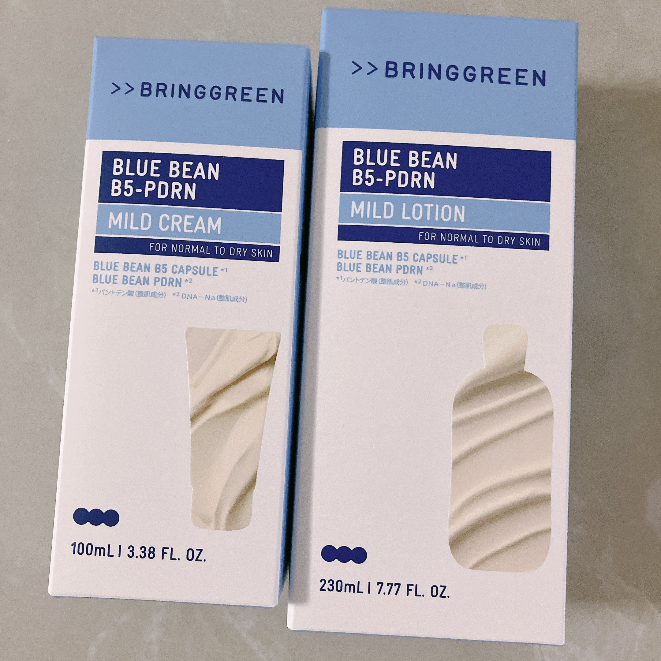 ブルービーンB5-PDRN™マイルドクリーム/BRINGGREEN/フェイスクリームを使ったクチコミ（1枚目）