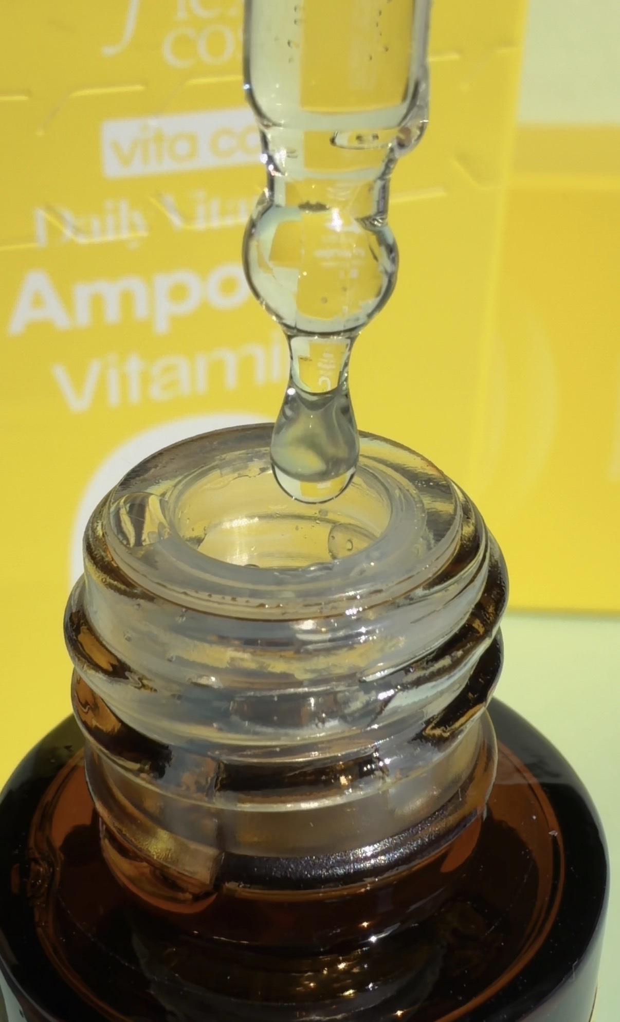 Vota CC Daily Vitamin Sun serum/flexcos/日焼け止めローションを使ったクチコミ（3枚目）