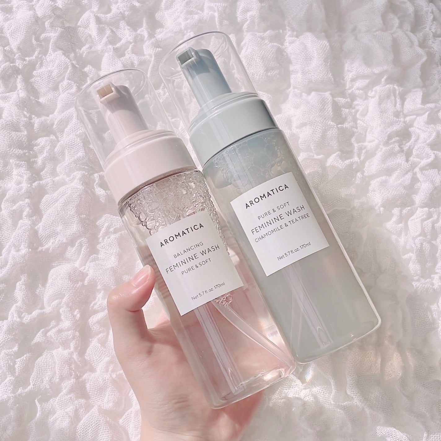 ピュア&ソフトフェミニンウォッシュ /AROMATICA/デリケートゾーンケアを使ったクチコミ(2枚目)