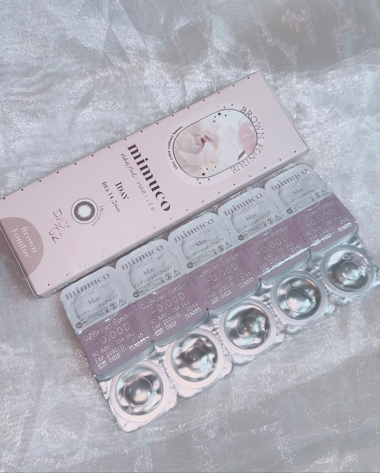 mimuco 1day/mimuco/ワンデー（１DAY）カラコンを使ったクチコミ（3枚目）