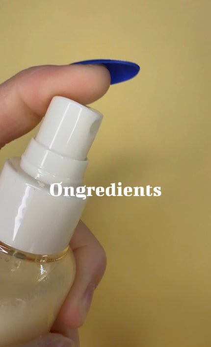 オングリディエンツ スキンバリアグローミスト/Ongredients/ミスト状化粧水を使ったクチコミ(1枚目)