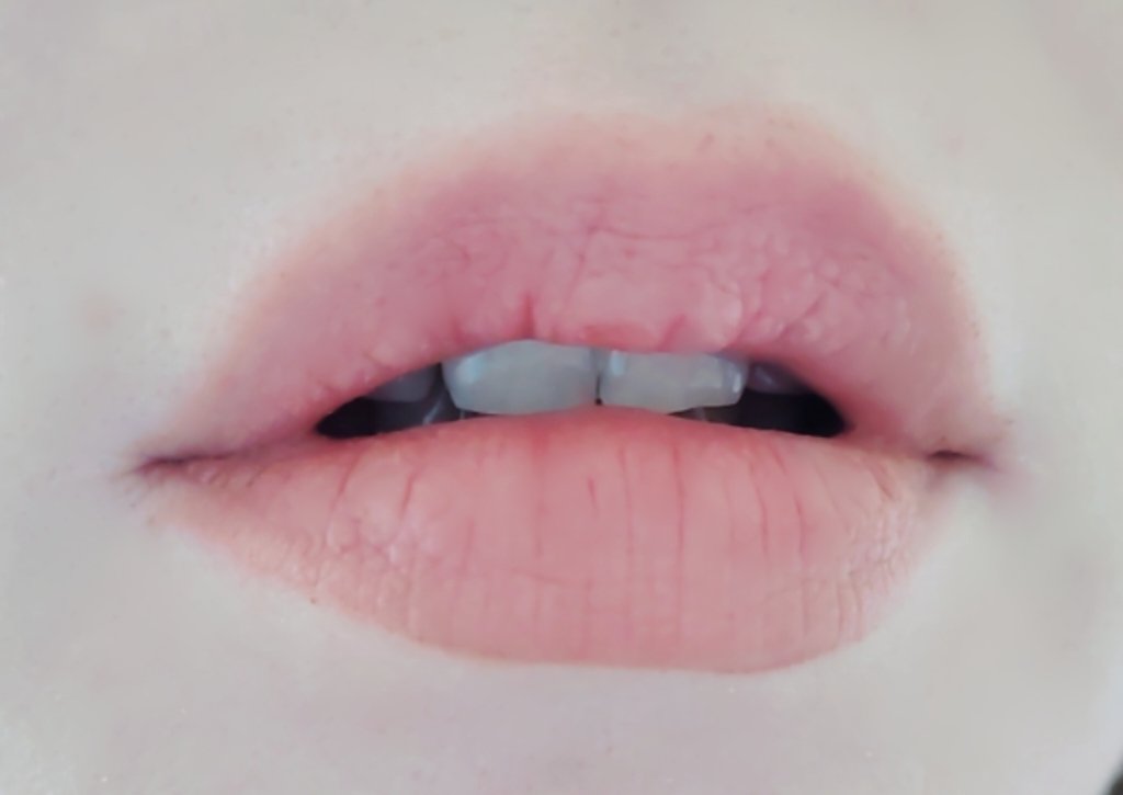 スーパーマットリップ＆チークマッド/INTO U/口紅を使ったクチコミ（1枚目）