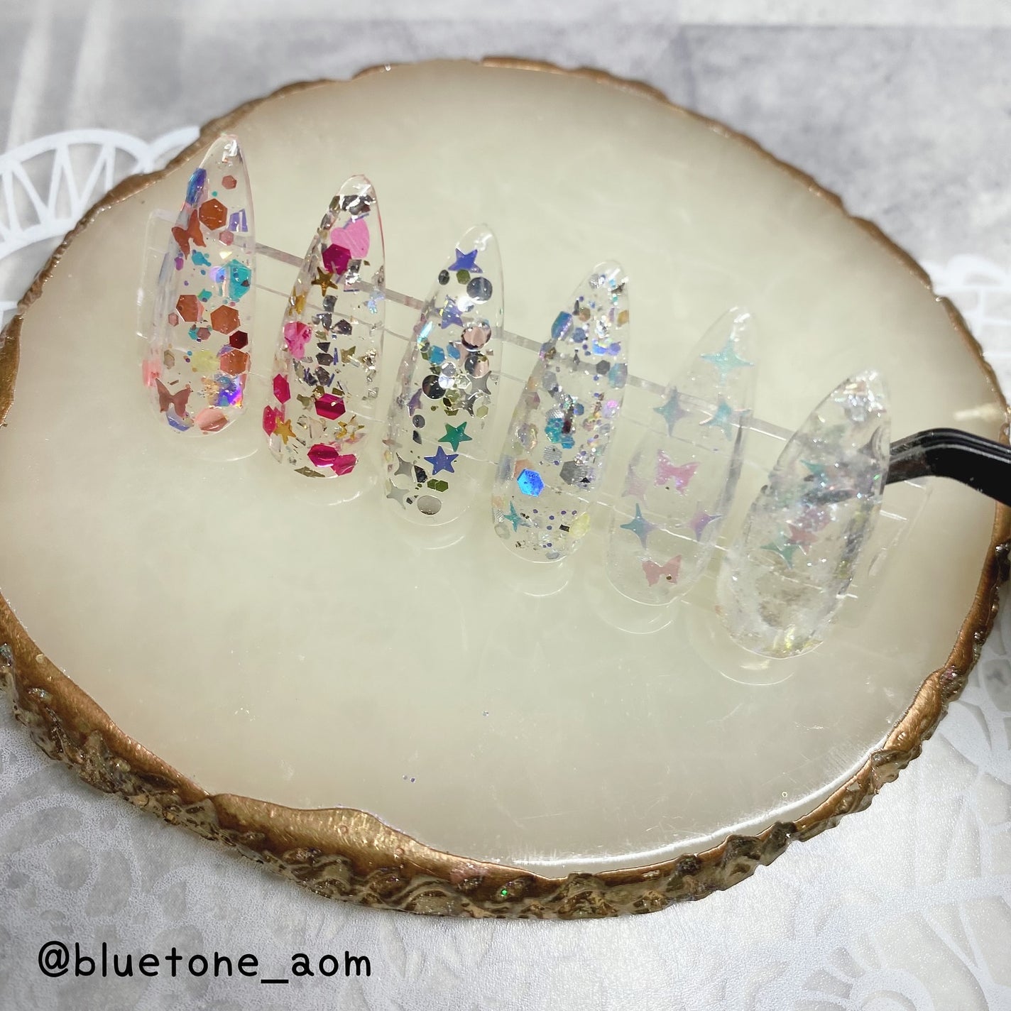 ホリデーグリッター/WSPT JAPAN/ネイル用品を使ったクチコミ(8枚目)