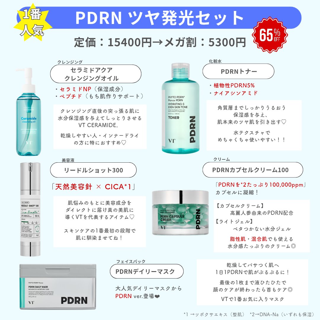 PDRN+ デイリーマスク/VT/シートマスク・パックを使ったクチコミ（2枚目）