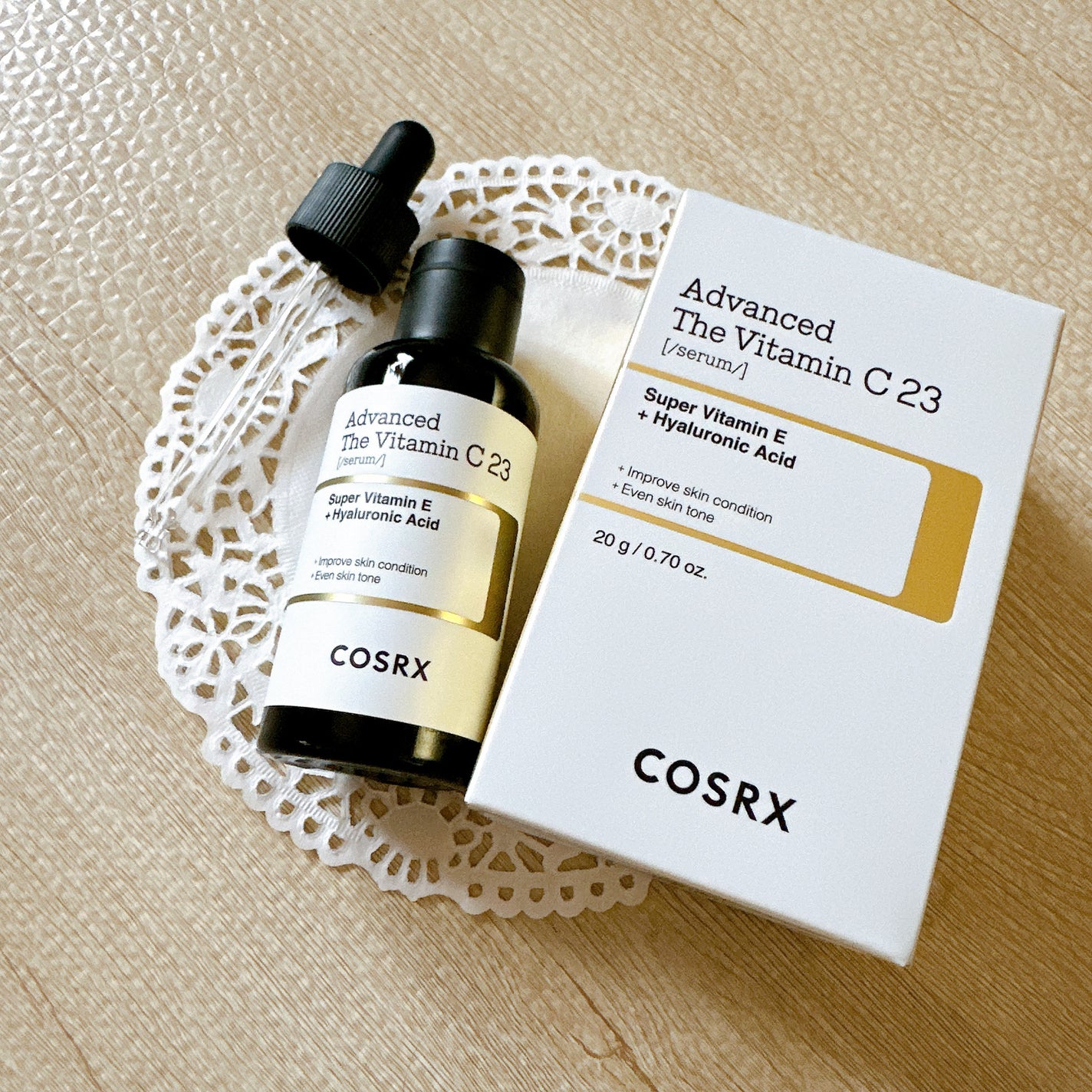 RXã¢ããã³ã¹ã ã¶ã»ãã¿ãã³C23ã»ã©ã /COSRX/çŸå®¹æ¶²ã䜿ã£ãã¯ãã³ãïŒ2æç®ïŒ