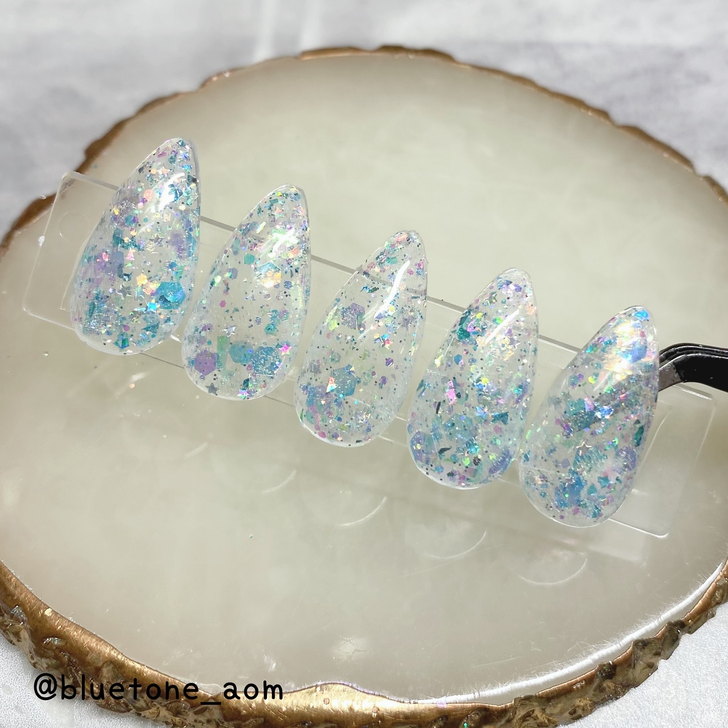 デコレーションネイルパーツ/DAISO/ネイルチップ・パーツを使ったクチコミ（2枚目）