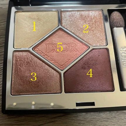 ディオールショウ サンク クルール/Dior/アイシャドウを使ったクチコミ(2枚目)