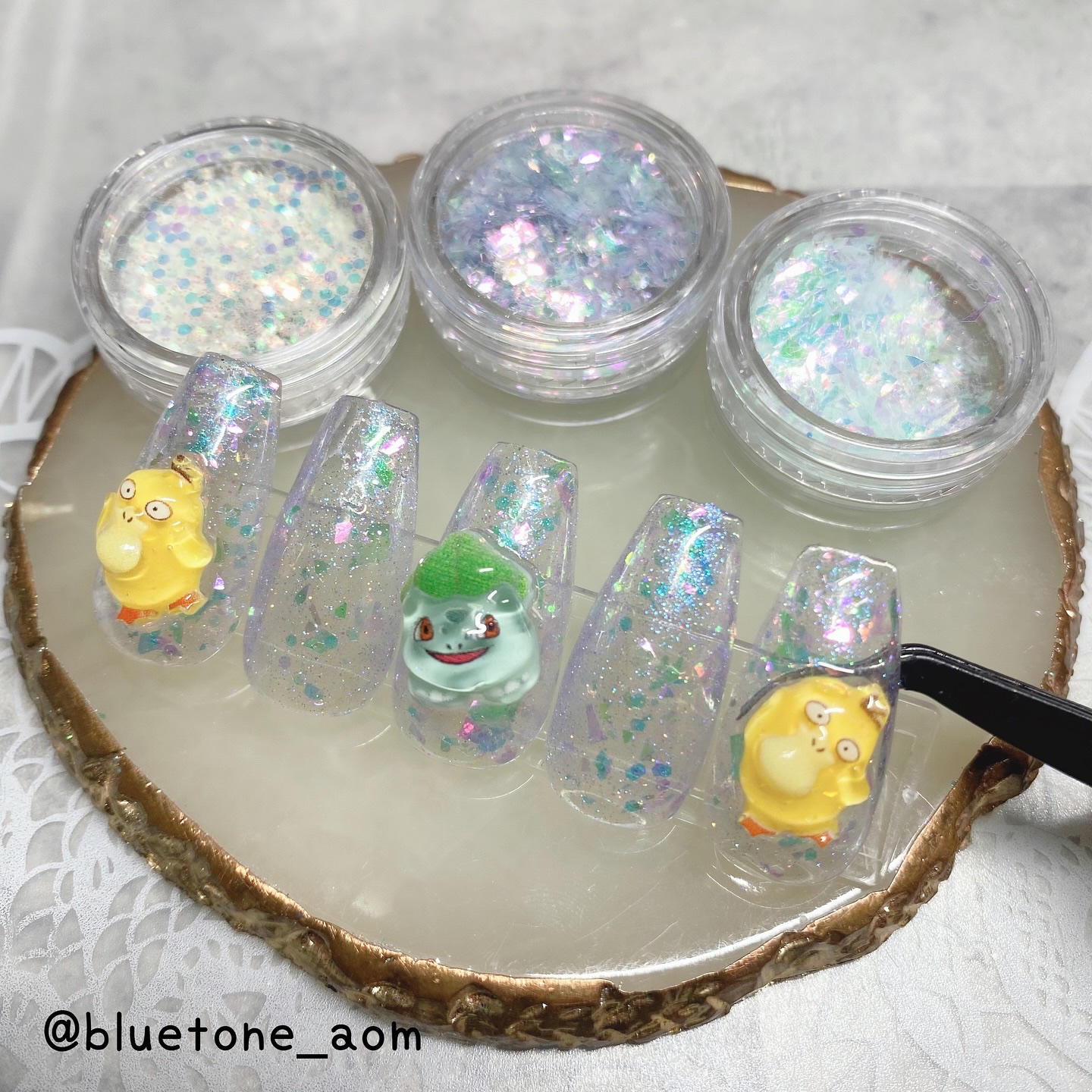 ジェルネイル（ライト対応）/セリア/ジェルネイルを使ったクチコミ（1枚目）