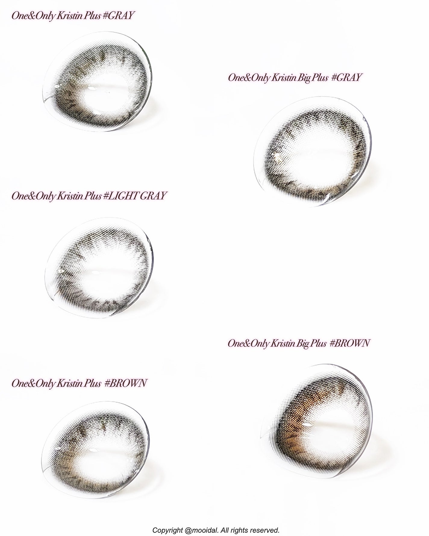 One&Only Kristin Plus/Hapa kristin/カラーコンタクトレンズを使ったクチコミ(8枚目)