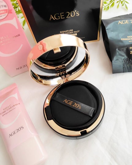 SIGNATURE ESSENCE COVER PACT /AGE20’s/クリーム・エマルジョンファンデーションを使ったクチコミ(9枚目)
