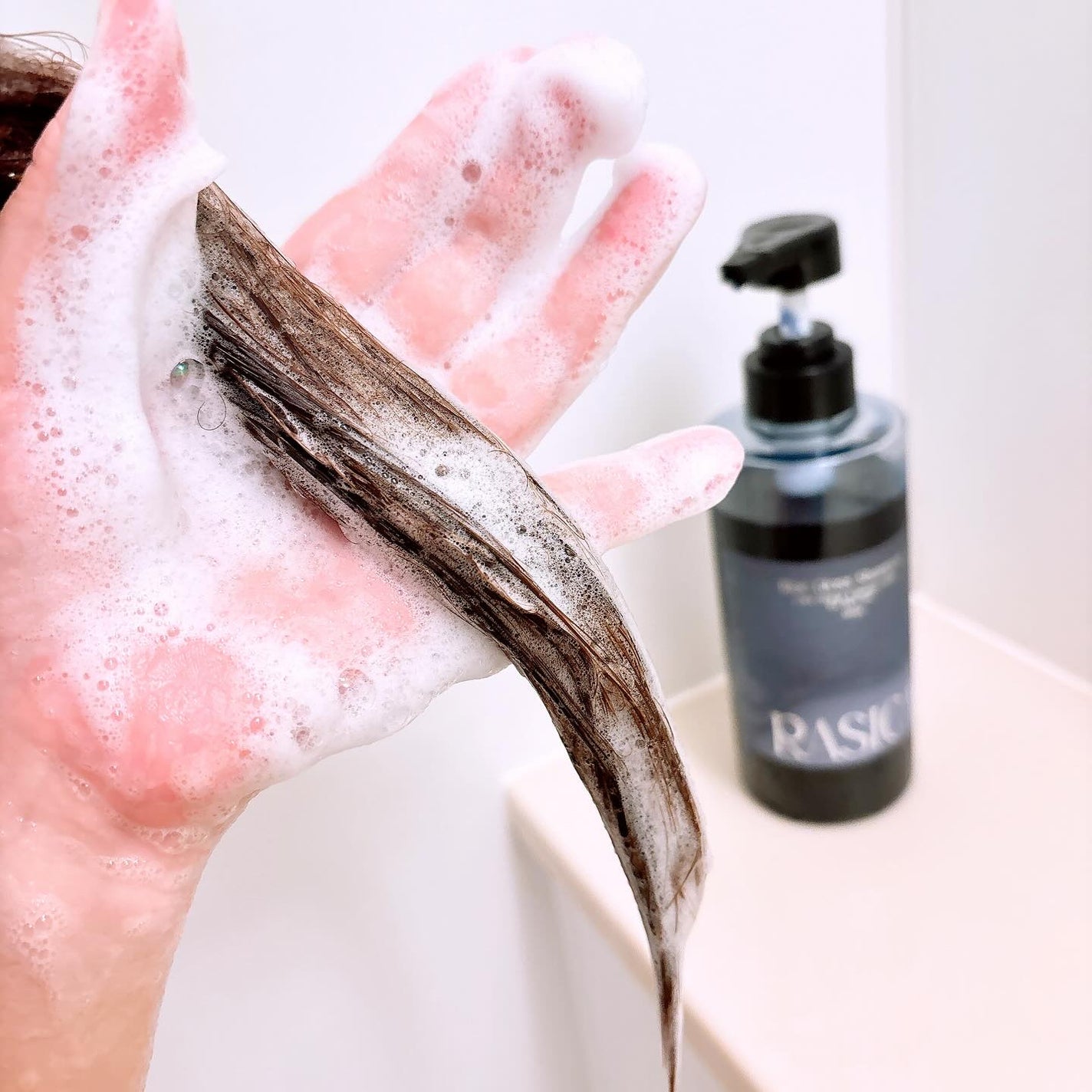 ブルーグロスシャンプー/トリートメント/rasica/市販シャンプーを使ったクチコミ(3枚目)