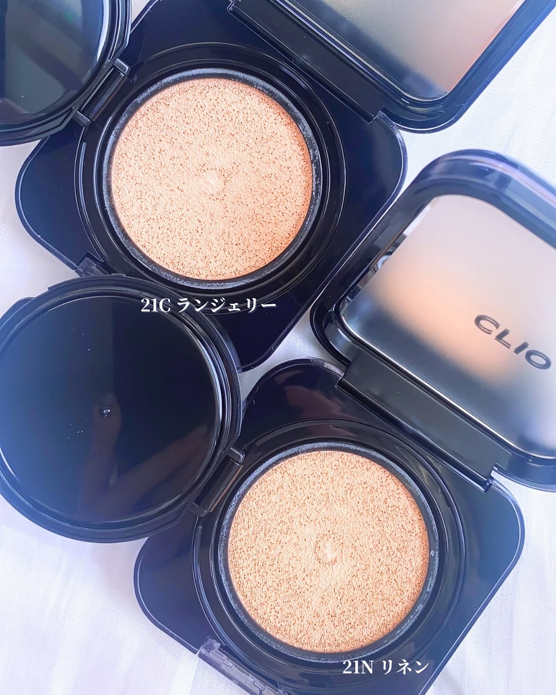 キル カバー ファンウェア クッション/CLIO/クッションファンデーションを使ったクチコミ（3枚目）