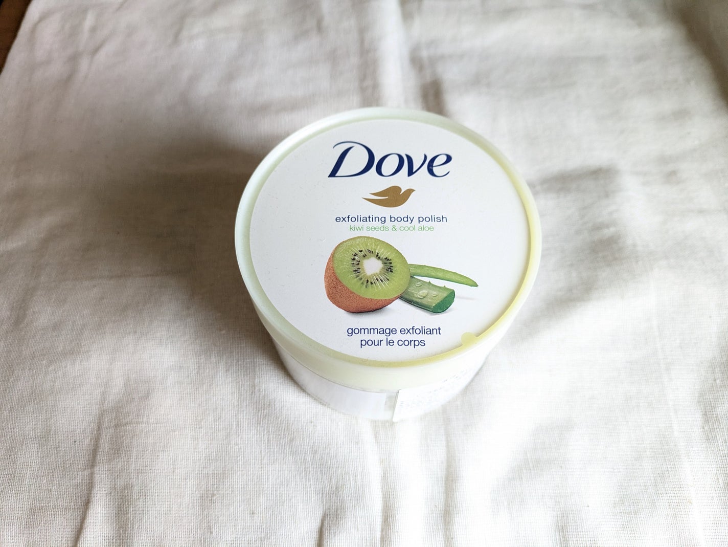 ダヴ ふわとろ クリーミースクラブ キウイ&アロエ/ダヴ/ボディスクラブを使ったクチコミ(1枚目)