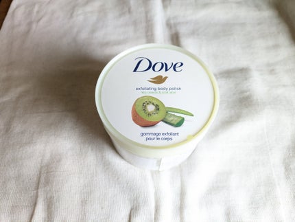 ダヴ ふわとろ クリーミースクラブ キウイ&アロエ/ダヴ/ボディスクラブを使ったクチコミ(1枚目)