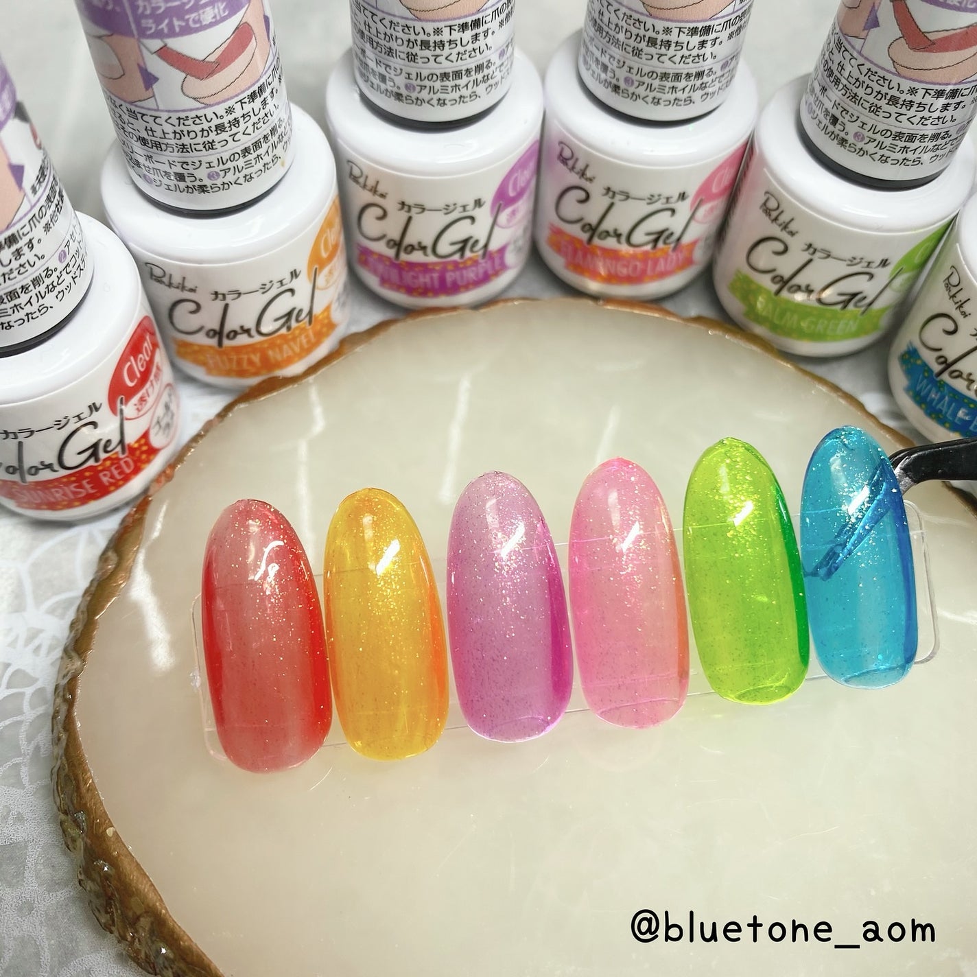 パル カラージェル/キャンドゥ/ジェルネイルを使ったクチコミ(2枚目)