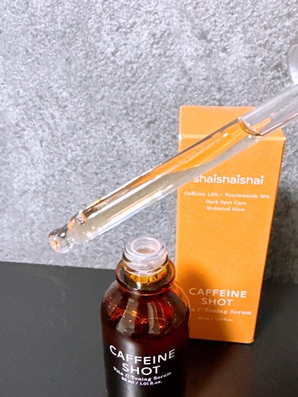 カフェインショット ビタC トーニングセラム/shaishaishai/美容液を使ったクチコミ(2枚目)