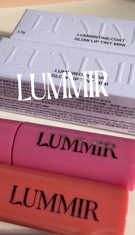 ONE COAT グロウティント/Lummir/リップティントを使ったクチコミ(1枚目)