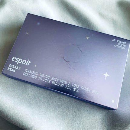 ビーベルベットカバークッション ギャラクシービームコレクション/espoir/メイクアップキットを使ったクチコミ(5枚目)
