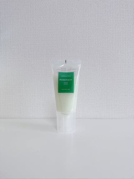 ローズマリー スカルプ スクラブ/AROMATICA/ヘッドスクラブを使ったクチコミ(3枚目)