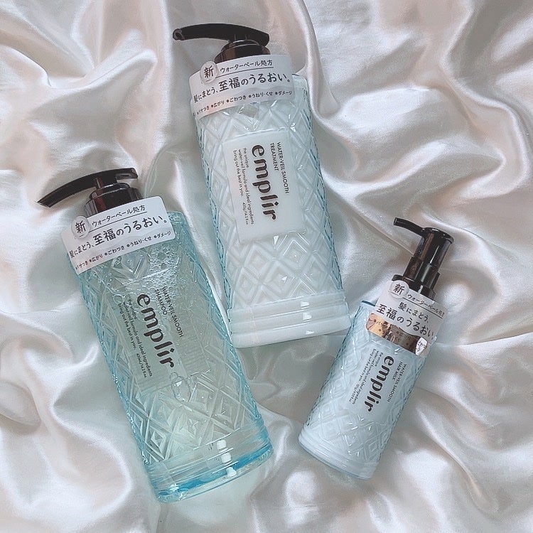 ウォーターベール スムース シャンプー/トリートメント/emplir/市販シャンプーを使ったクチコミ(6枚目)