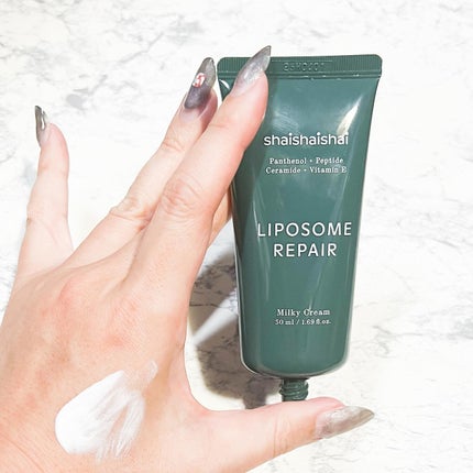 リポソーム リペア インテンシブ クリーム/shaishaishai/フェイスクリームを使ったクチコミ(2枚目)