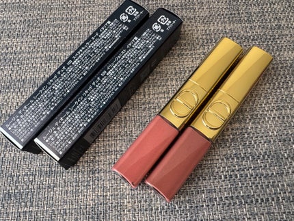 ルージュ ディオール シークイン リキッド デュオ(ホリデーコレクション 2025 限定品)/Dior/口紅・グロス・リップライナー・リップケアを使ったクチコミ(1枚目)