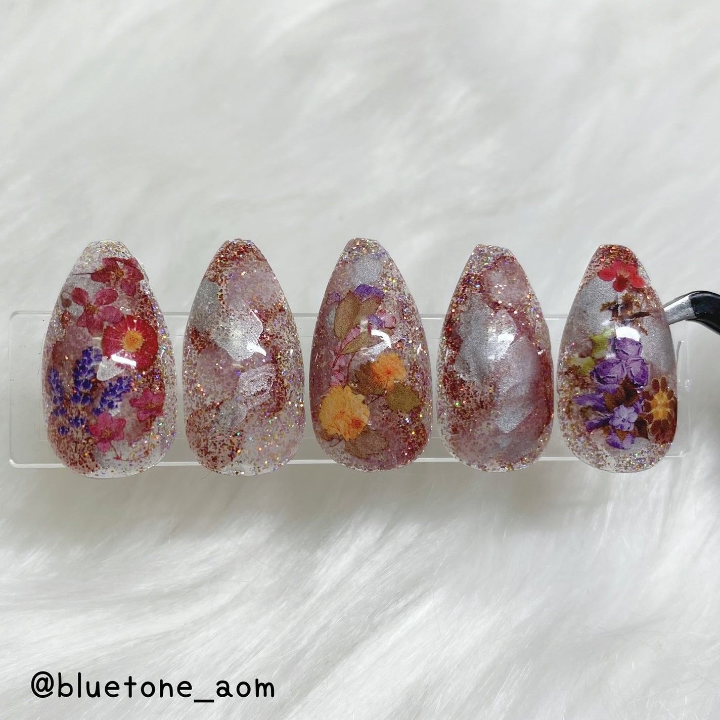 ネイルシール/SHEIN/ネイルシールを使ったクチコミ(6枚目)