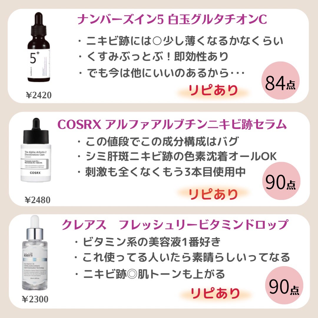 フレッシュリージュースドビタミンドロップ(35ml)/Klairs/美容液を使ったクチコミ(4枚目)