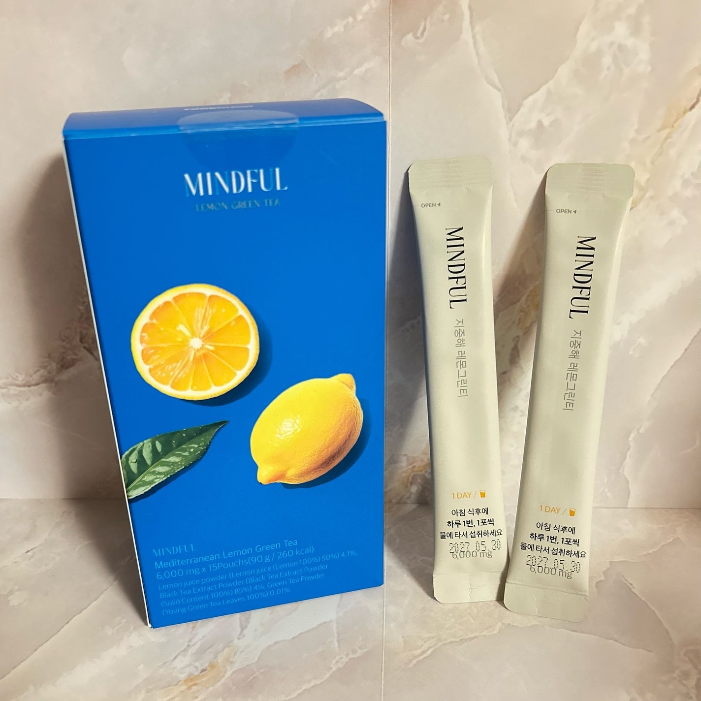 マインドフル地中海レモングリーンティー /FOODOLOGY/美容ドリンクを使ったクチコミ(1枚目)