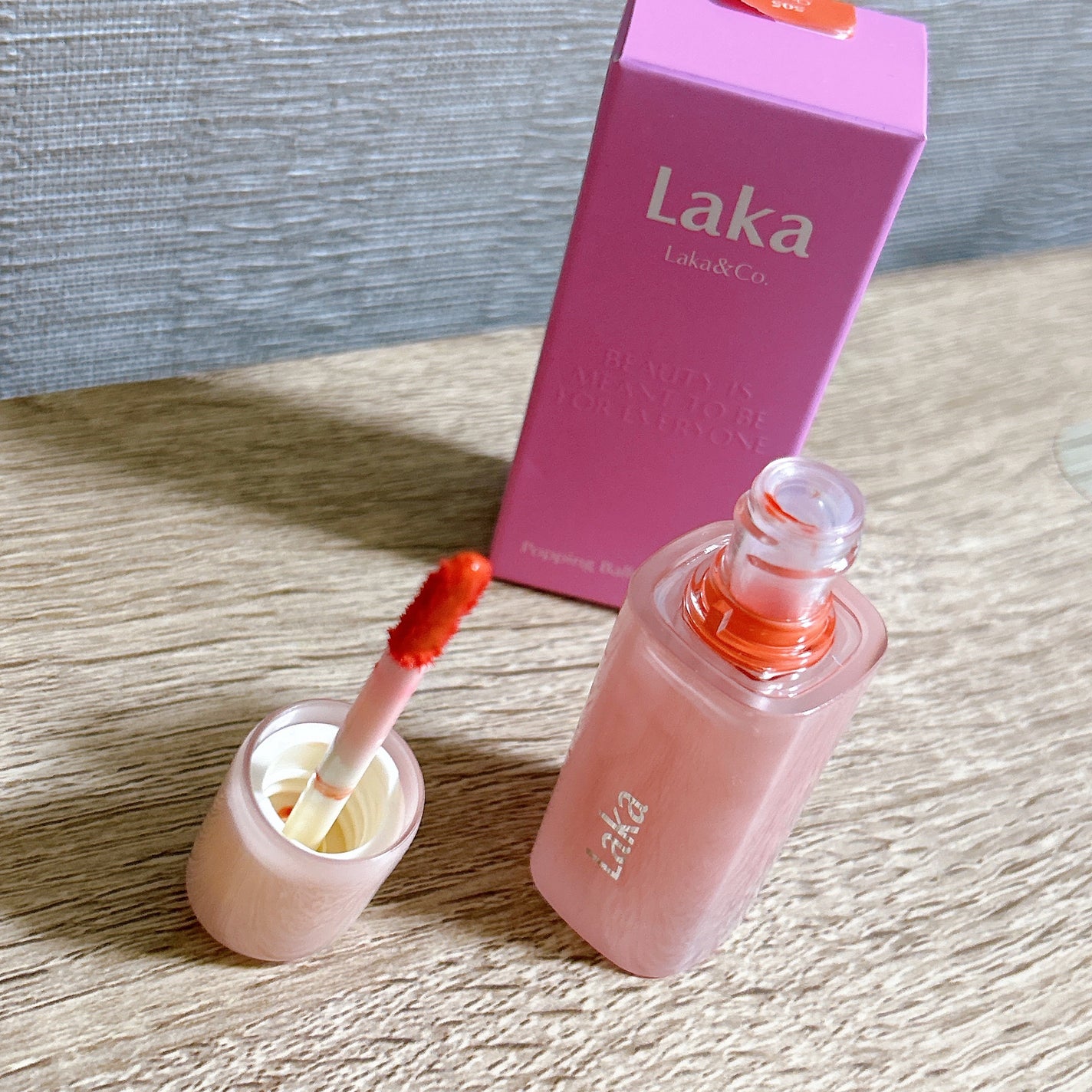 ポッピングバルーンティント/Laka/リップティントを使ったクチコミ(2枚目)