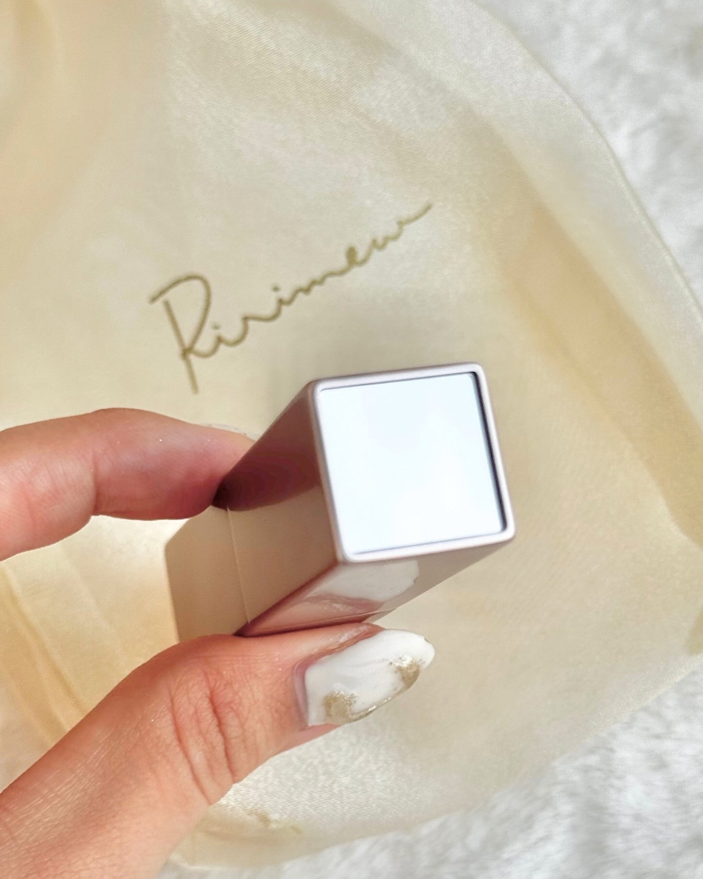 リリミュウ バタールージュ/Ririmew/口紅を使ったクチコミ(4枚目)