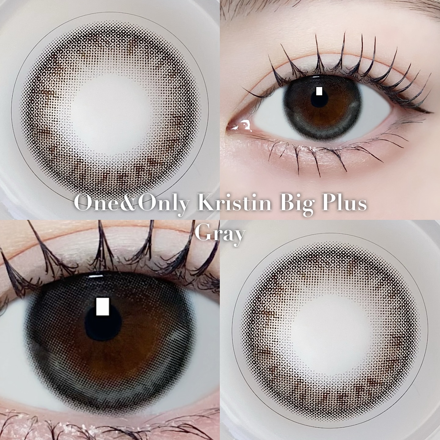 One & Only Kristin/Hapa kristin/カラーコンタクトレンズを使ったクチコミ（3枚目）