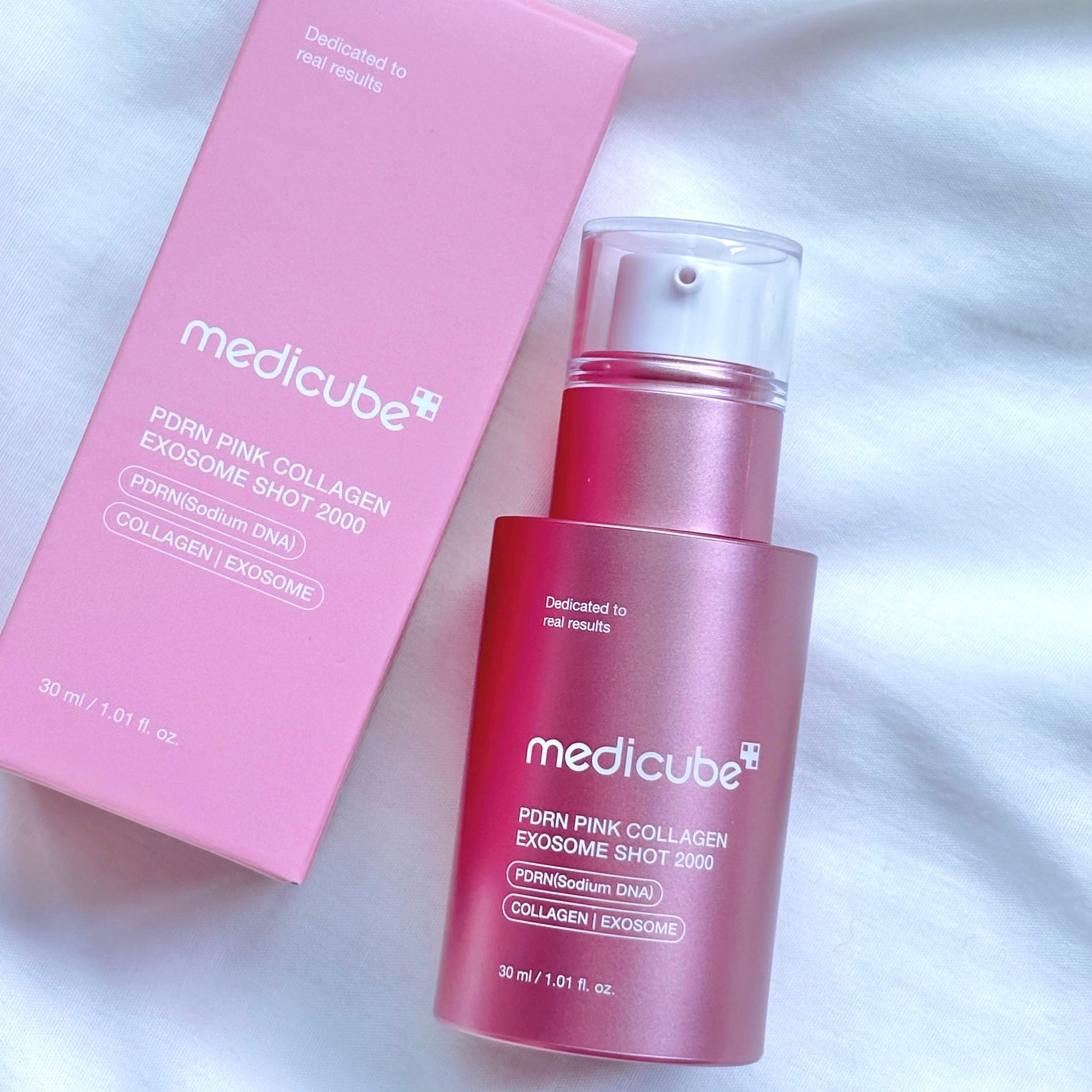 PDRNピンクエクソソームショット2000/MEDICUBE/美容液を使ったクチコミ(5枚目)