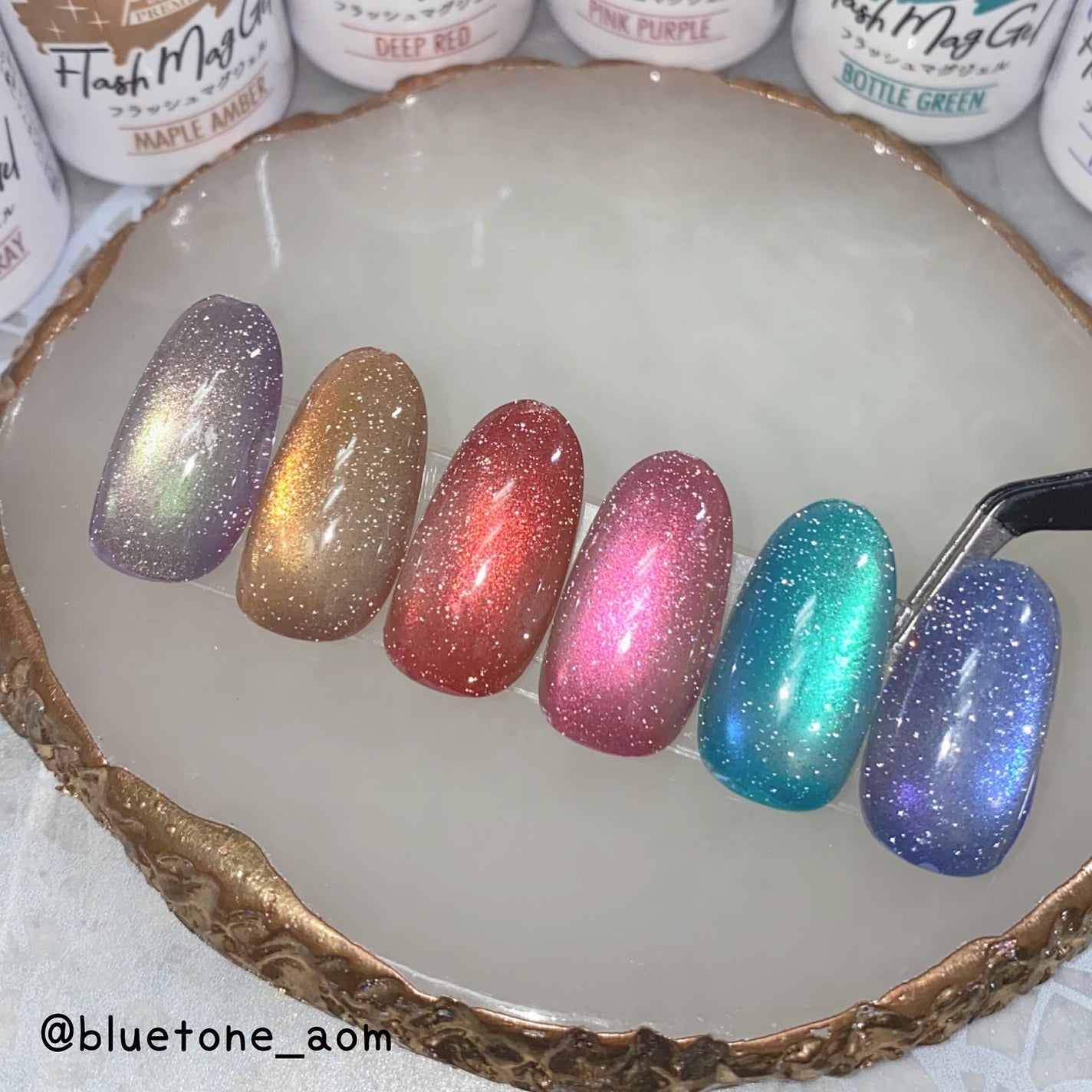 パルP マグアートジェル/parkikoi/ジェルネイルを使ったクチコミ(6枚目)