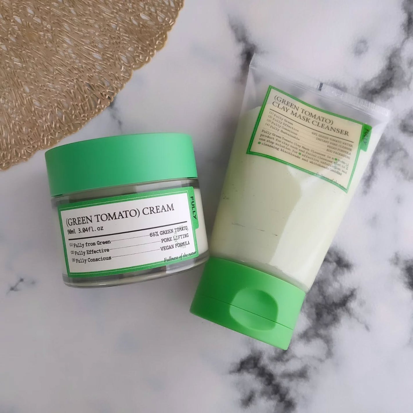 グリーントマトクレイマスククレンザー/FULLY/洗い流すパック・マスクを使ったクチコミ(2枚目)