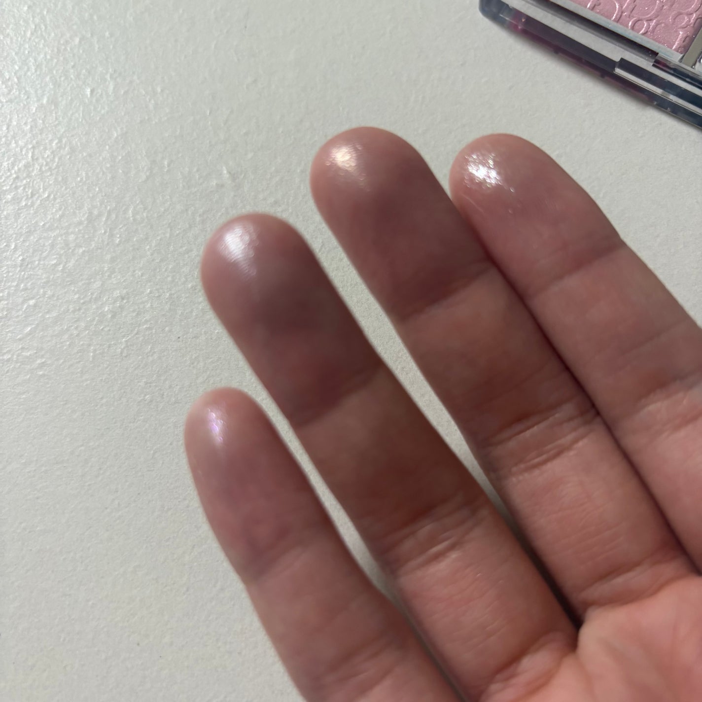 バックステージ グロウ マキシマイザー パレット/Dior/ハイライトを使ったクチコミ(4枚目)