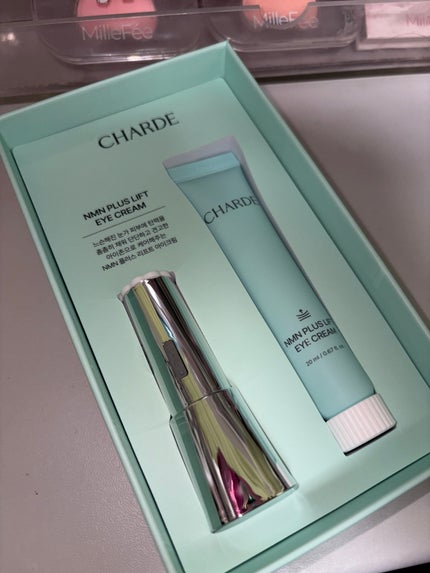 NMNプラスリフトアイクリーム/CHARDE/アイケア・アイクリームを使ったクチコミ(3枚目)