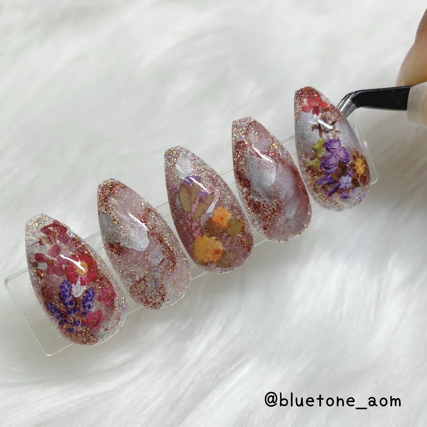 ネイルシール/SHEIN/ネイルシールを使ったクチコミ(1枚目)