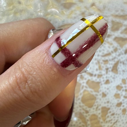 ジェルネイル(ライト対応)/セリア/ジェルネイルを使ったクチコミ(3枚目)