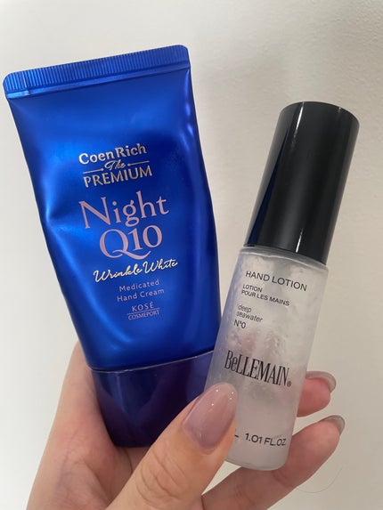 コエンリッチ ザ プレミアム 薬用リンクルナイト ハンドクリーム 【医薬部外品】/コエンリッチQ10/ハンドクリームを使ったクチコミ(1枚目)
