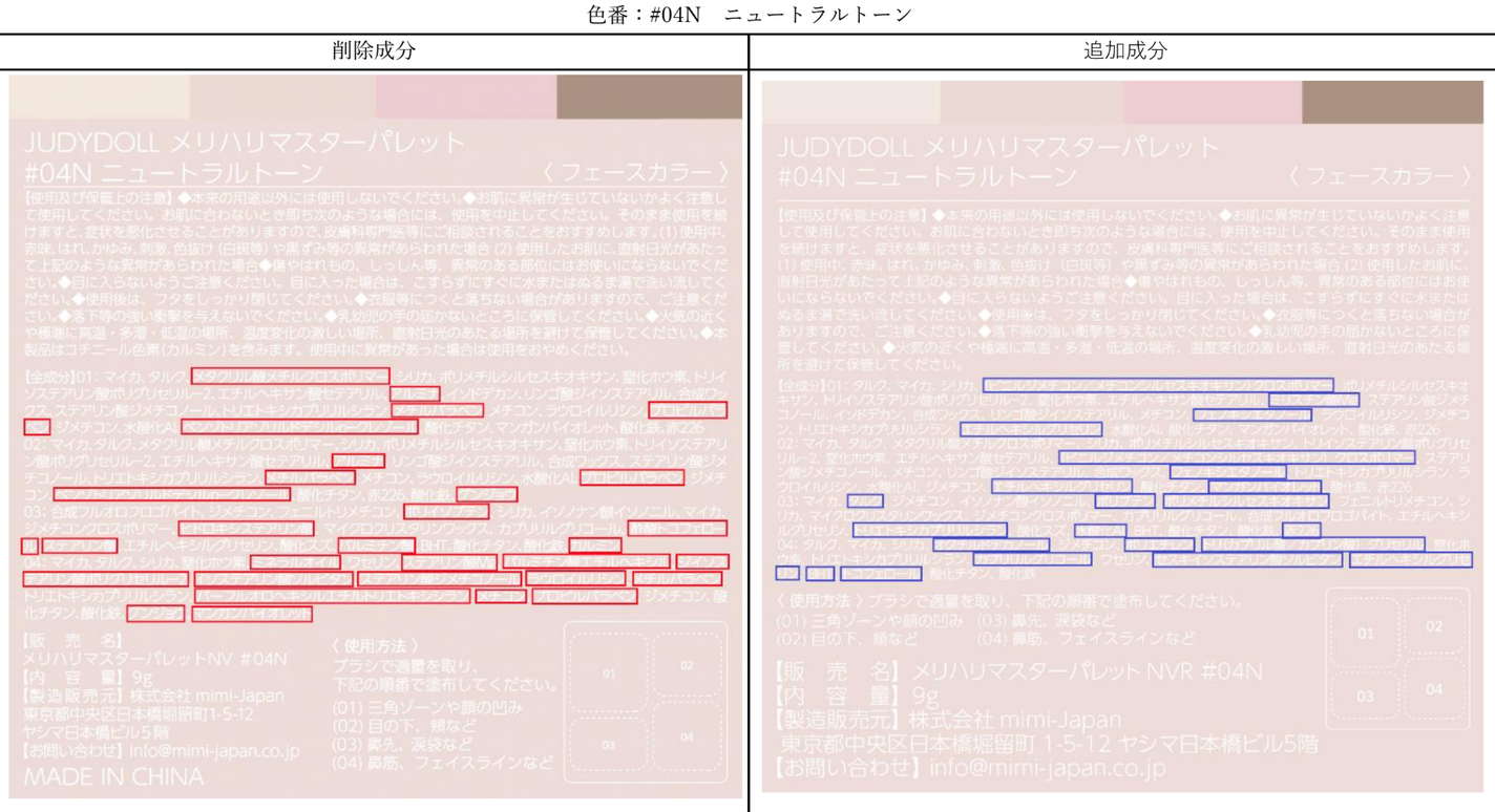 JUDYDOLL メリハリマスターパレット JUDYDOLL